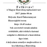 Felhívás - Magyar Honvédség tájékoztatója
